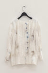 MUTEDANCE Crinkled Embroidered Shirt MD22SS69 Off-White